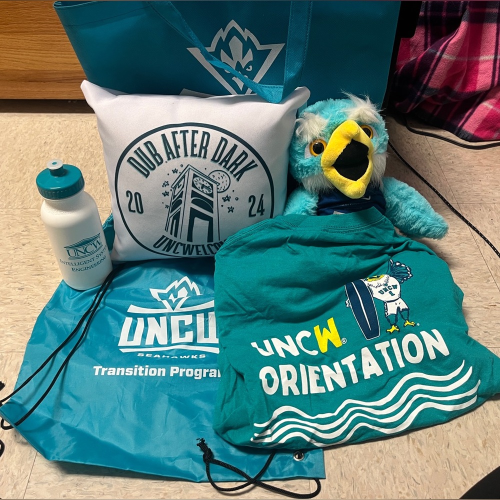 UNCW gift bag
